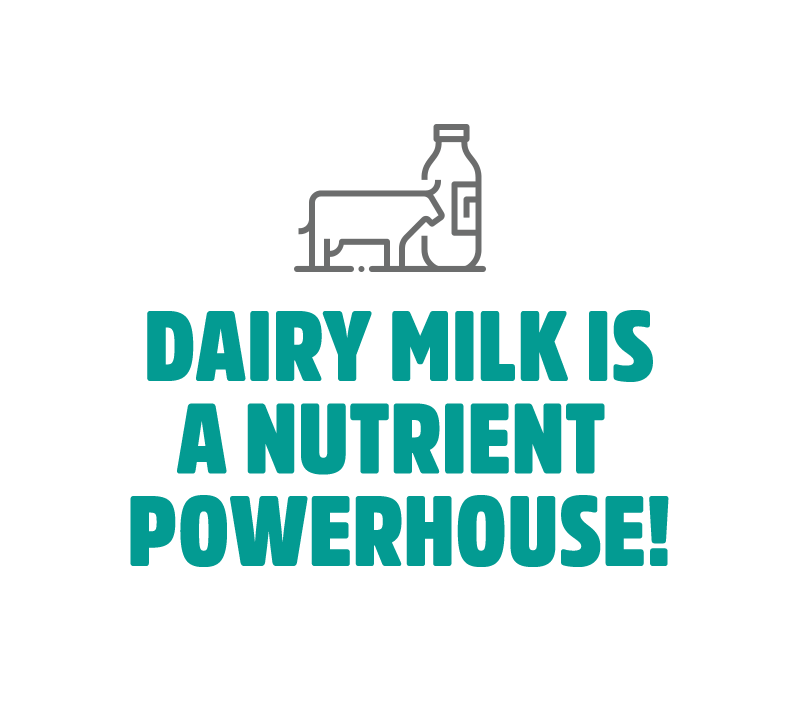 Dairy is a nutrient powerhouse!